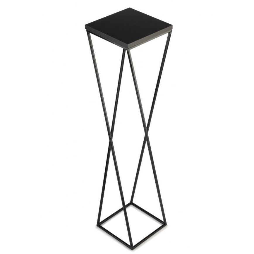 Soporte para plantas LOFT 100x24 cm negro