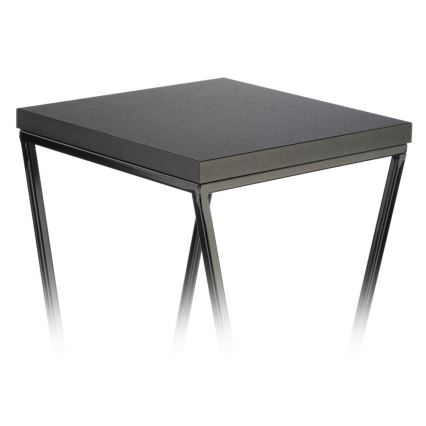 Soporte para plantas LOFT 100x24 cm negro