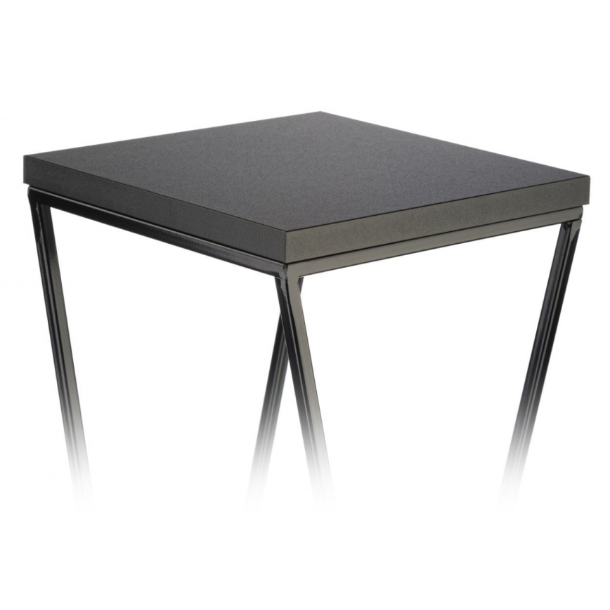 Soporte para plantas LOFT 100x24 cm negro