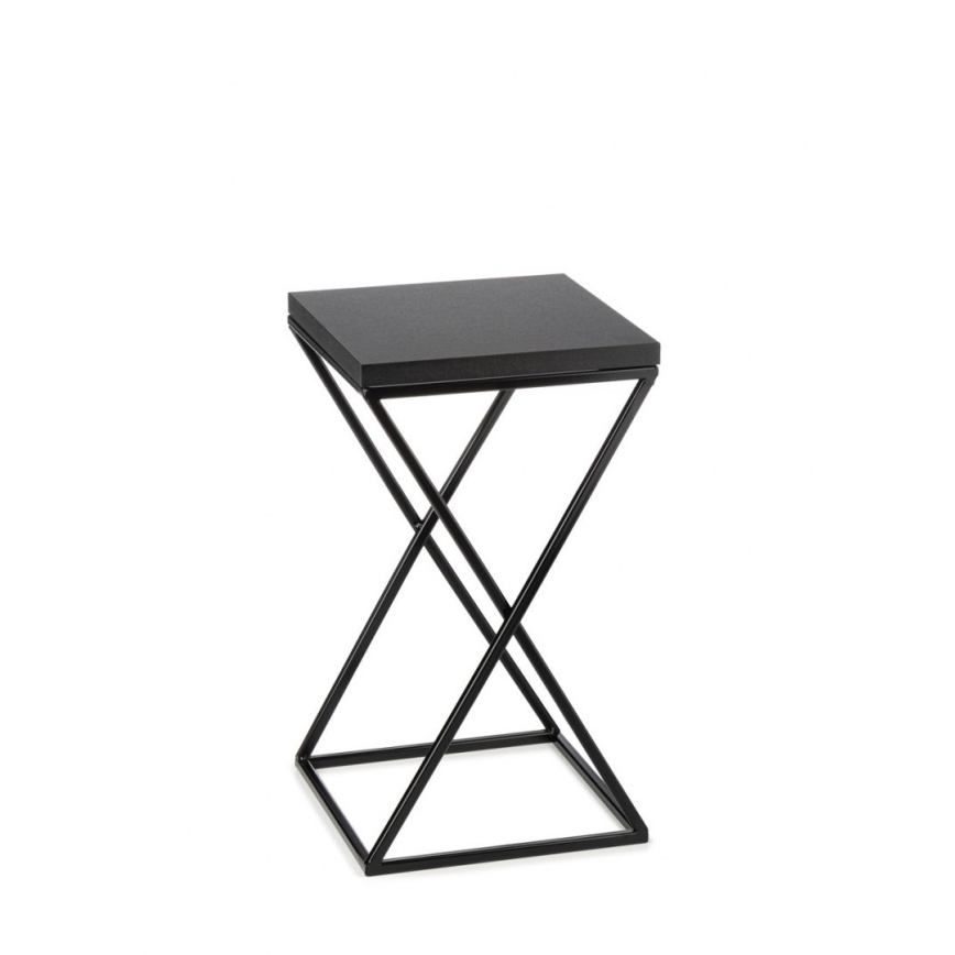 Soporte para plantas LOFT 40x24 cm negro