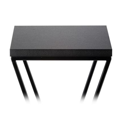 Soporte para plantas LOFT 40x24 cm negro