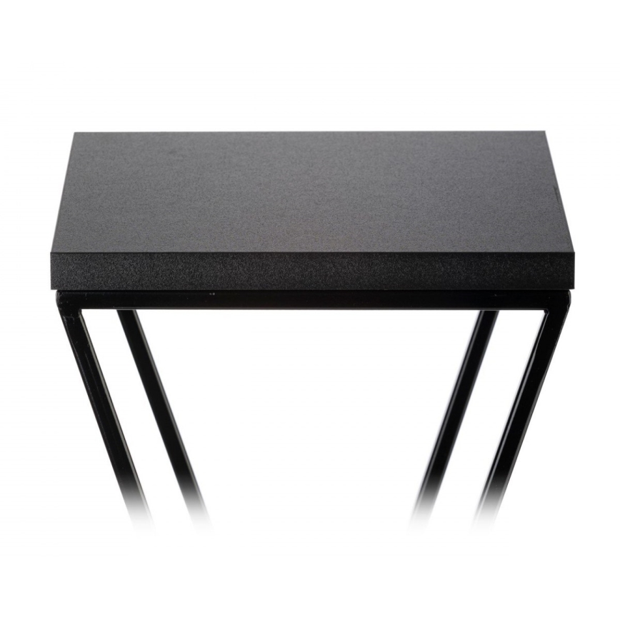 Soporte para plantas LOFT 40x24 cm negro