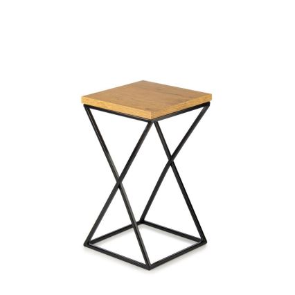 Soporte para plantas LOFT 40x24 cm negro/marrón