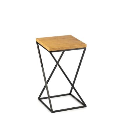 Soporte para plantas LOFT 40x24 cm negro/marrón