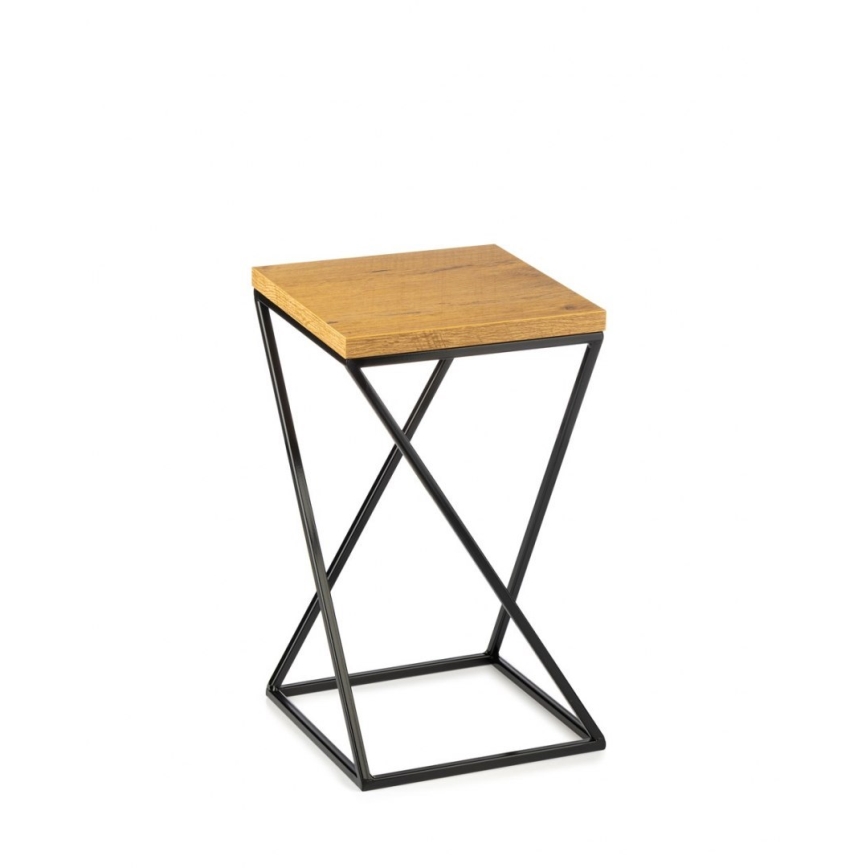 Soporte para plantas LOFT 40x24 cm negro/marrón