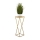 Soporte para plantas LOFT 70x24 cm dorado/marrón