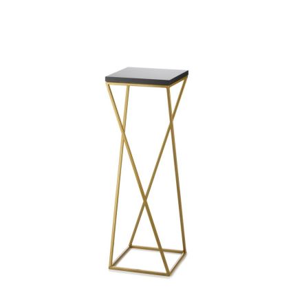 Soporte para plantas LOFT 70x24 cm dorado/negro