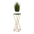 Soporte para plantas LOFT 70x24 cm dorado/negro