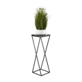 Soporte para plantas LOFT 70x24 cm negro