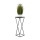 Soporte para plantas LOFT 70x24 cm negro