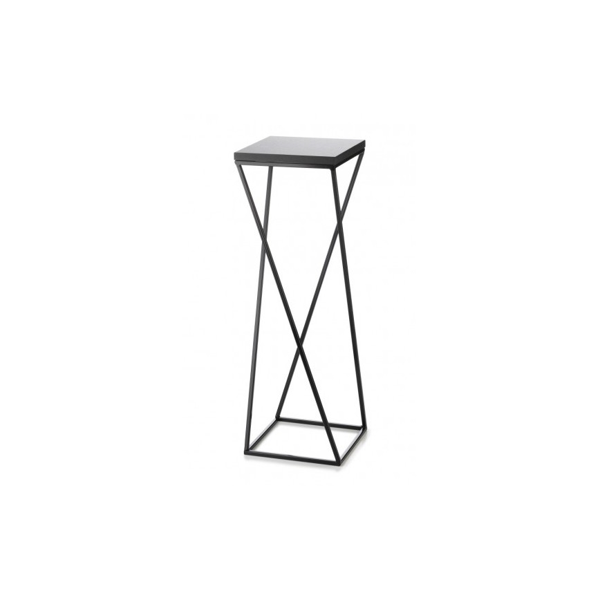 Soporte para plantas LOFT 70x24 cm negro