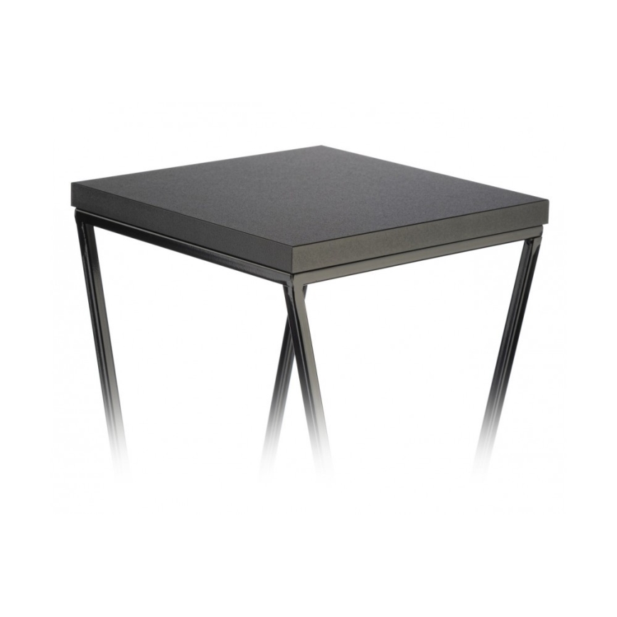 Soporte para plantas LOFT 70x24 cm negro