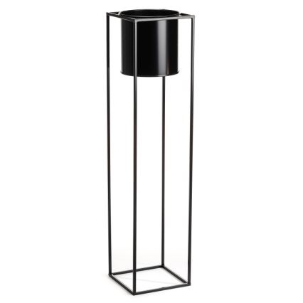 Soporte para plantas RING 100x23 cm negro