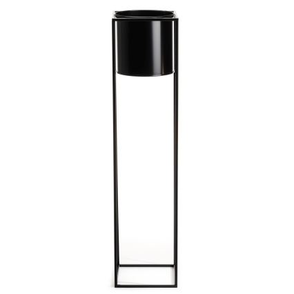 Soporte para plantas RING 100x23 cm negro
