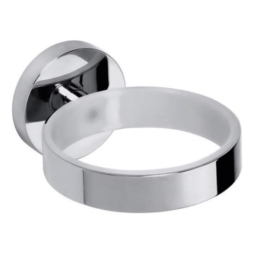 Soporte para secador OMEGA 8 x 5,5 cm, plateado