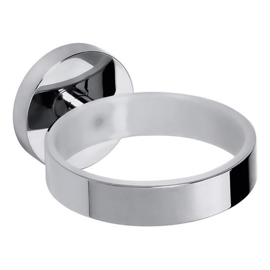 Soporte para secador OMEGA 8 x 5,5 cm, plateado