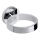 Soporte para secador OMEGA 8 x 5,5 cm, plateado