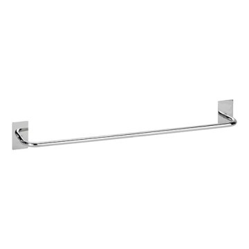 Soporte para toallas 64,5x7,2 cm acero inoxidable/plateado