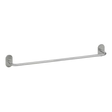 Soporte para toallas 64,5x7,2 cm acero inoxidable/plateado