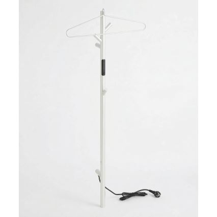 Soporte para toallero eléctrico 45x12,2 cm blanco