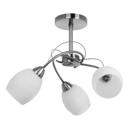 Pantalla de repuesto para lámpara de araña y aplique de pared PISA E27 diá. 12 cm blanco