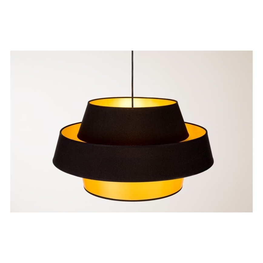 Lámpara colgante con cable PRETO GOLD 1xE27/60W/230V