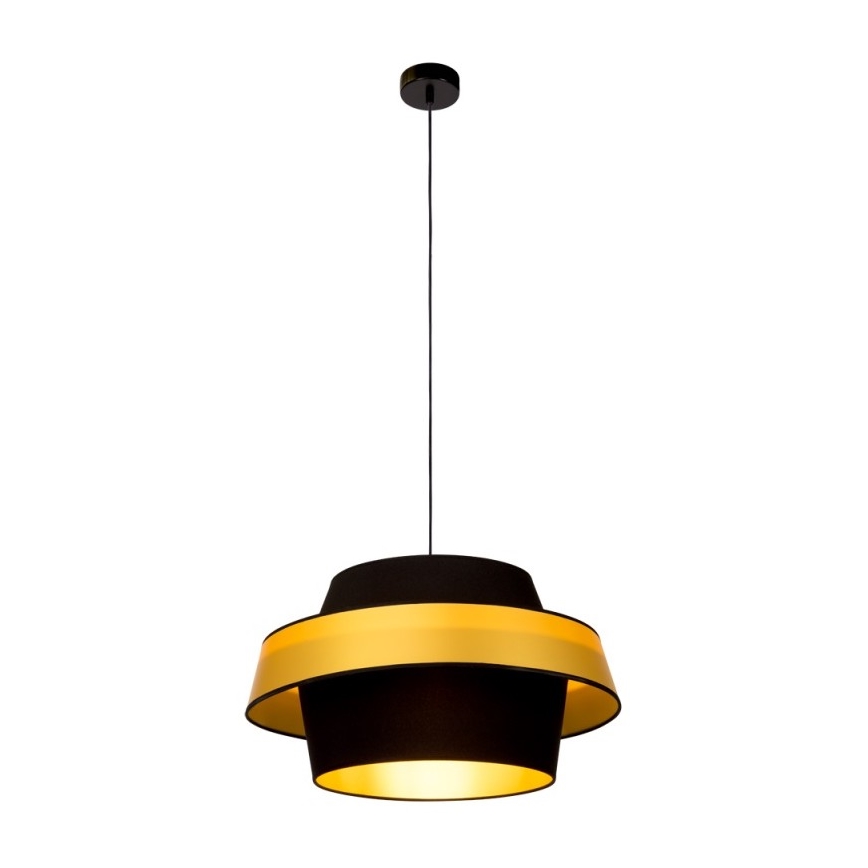 Lámpara colgante con cable PRETO GOLD 1xE27/60W/230V