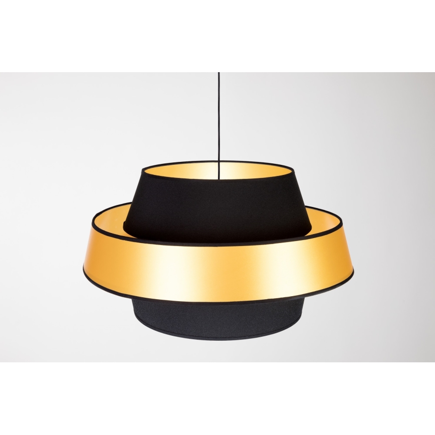 Lámpara colgante con cable PRETO GOLD 1xE27/60W/230V