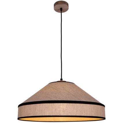 Lámpara colgante AMIGO 1xE27/60W/230V roble