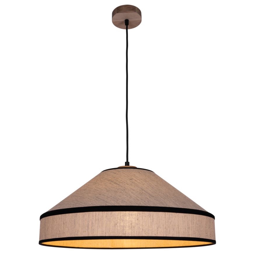 Lámpara colgante AMIGO 1xE27/60W/230V roble