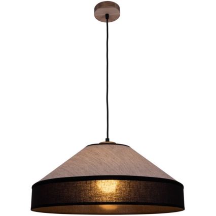 Lámpara colgante AMIGO con cable, 1xE27/60W/230V, roble