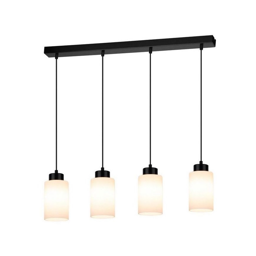 Lámpara colgante con cable BOSCO 4xE27/60W/230V