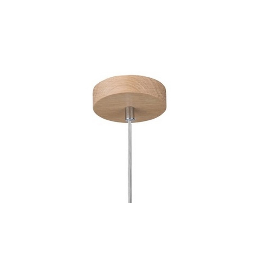 Lámpara colgante ALESSANDRO 1xE27/60W/230V roble