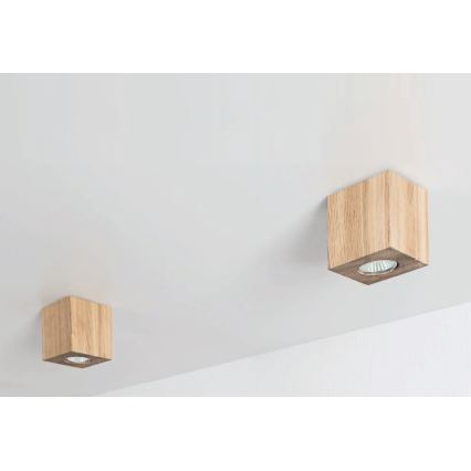 Plafón WOODDREAM 1xGU10/6W/230V roble