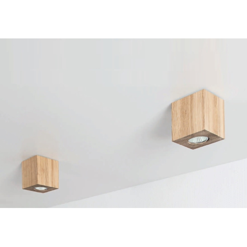 Plafón WOODDREAM 1xGU10/6W/230V roble