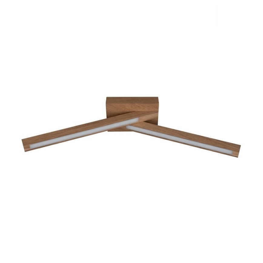 Lámpara de techo LED LINUS 2xLED/4,5W/230V roble mate
