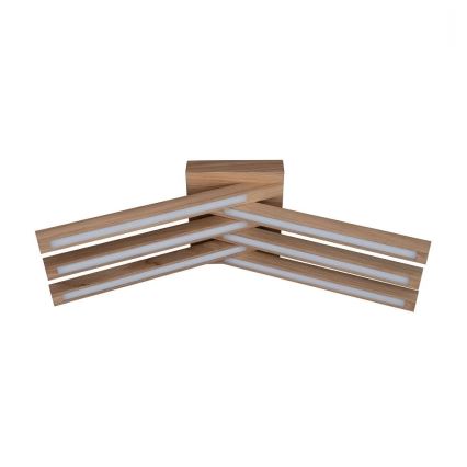Lámpara de techo LED LINUS 6xLED/4,5W/230V roble mate