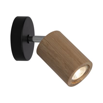 Foco LED de pared MATTI 1xGU10/5W/230V roble