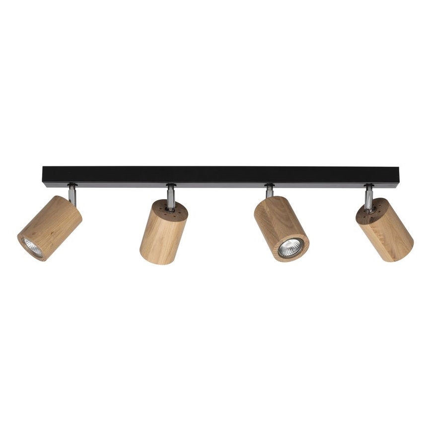 Foco LED de techo MATTI 4xGU10/5W/230V roble