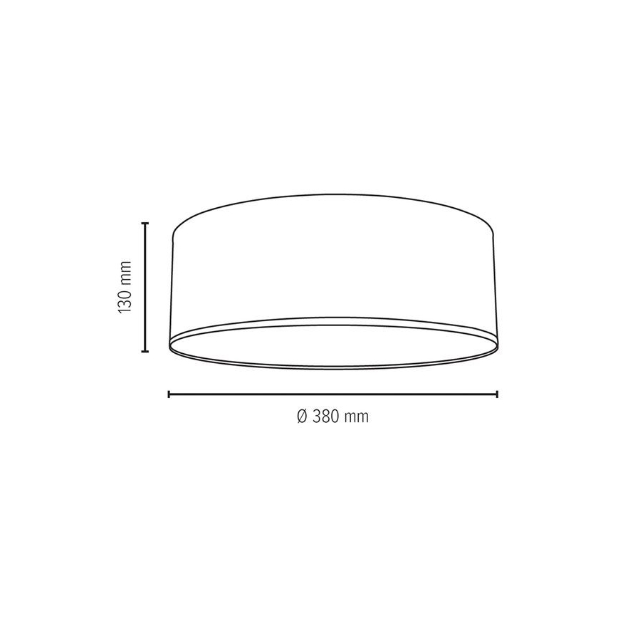 Plafón JOSEFINA 3xE27/25W/230V - Certificado FSC