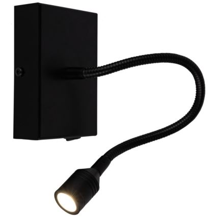 Aplique LED LECTOR LED/2,5W/230V negro