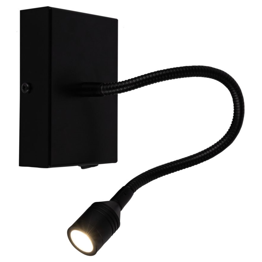 Aplique LED LECTOR LED/2,5W/230V negro