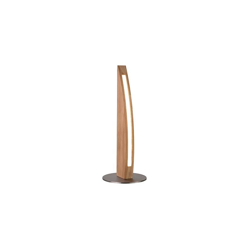 Lámpara de mesa LED regulable DUBAI LED/4W/230V roble