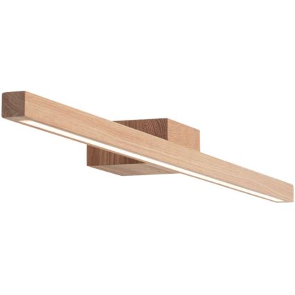 Iluminación LED para espejos de baño AQUAVIVA LED/12W/230V 80 cm IP44 roble