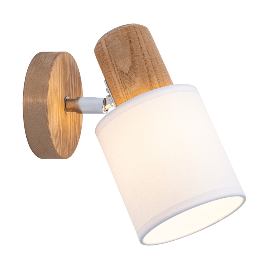Foco de pared TRENDY 1xE27/15W/230V pino