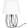 Spot-Light - Lámpara de mesa MANGOO 1xE27/40W/230V blanca/negra