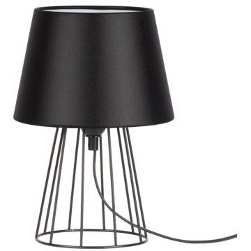 Spot-Light - Lámpara de mesa MANGOO 1xE27/40W/230V negra