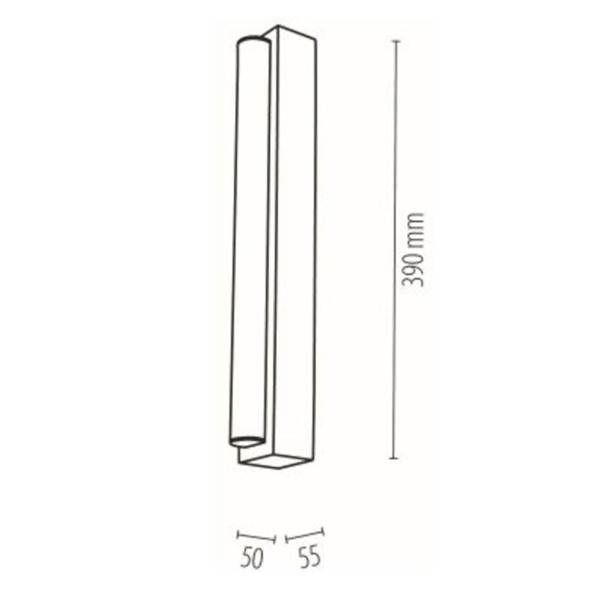 Iluminación LED para espejos de baño AQUAVIVA LED/6W/230V 39 cm IP44 roble