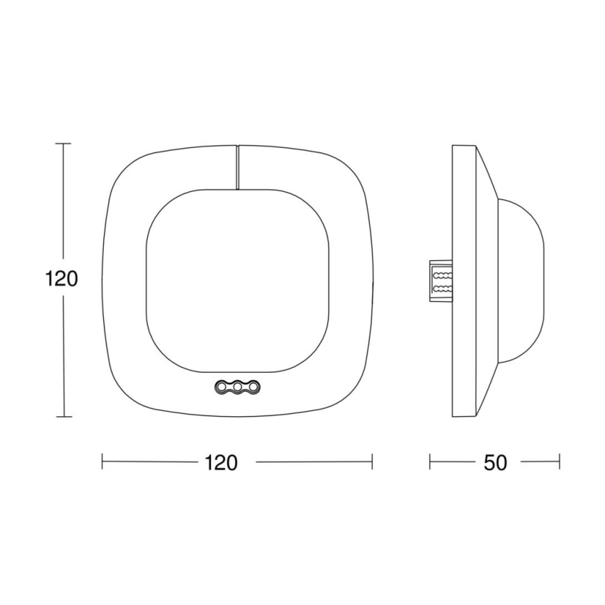 Steinel 002756 - Detector de presencia IR Quattro HD 24m DALI-2 APC blanco