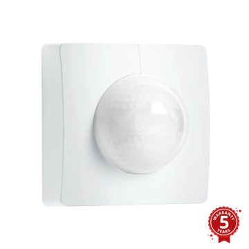 STEINEL 009113 - Sensor de movimiento exterior IS3180 AP COM1 blanco IP54